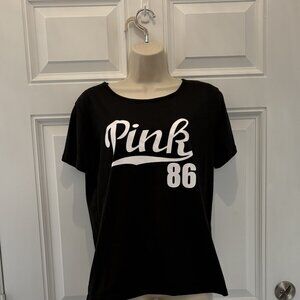 Black Pink T Shirt by Zawapemia